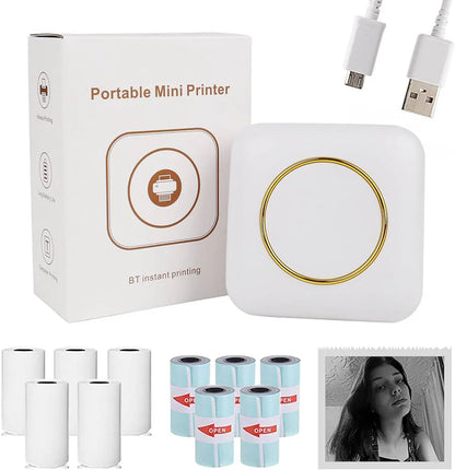 Portable Mini Printer - BT Instant Printing