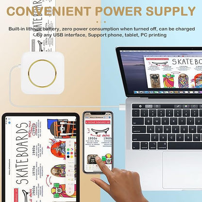 Portable Mini Printer - BT Instant Printing